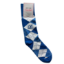 Picture of Prince Resorts Hawaii Blue Argyle Crew Style Socks
