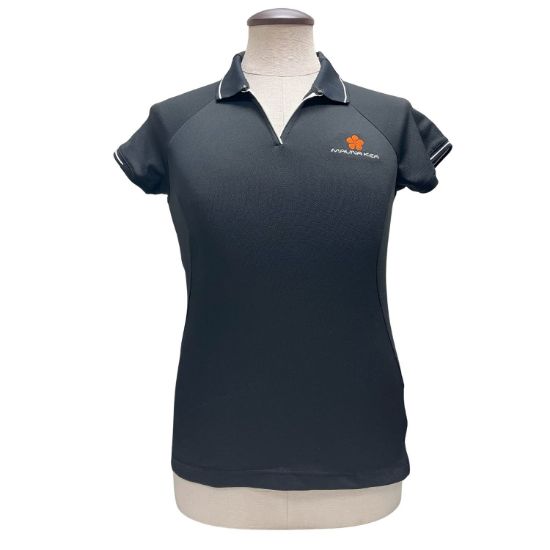 Picture of Mauna Kea Resorts Adidas Ladies Puremotion Black Fashion Pique Polo