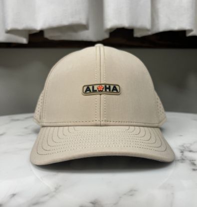 Picture of Mauna Kea Resorts Melin Cap- Hydro A- Game  Khaki Classis